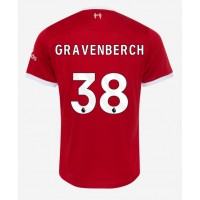 Fotballdrakt Herre Liverpool Ryan Gravenberch #38 Hjemmedrakt 2023-24 Kortermet
